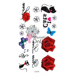 Tatuaje temporare pentru corp 160X474